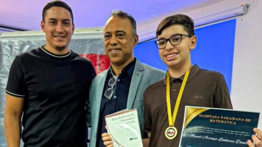 Estudante de Vista Serrana conquista medalha de ouro em Olimp�ada de Matem�tica